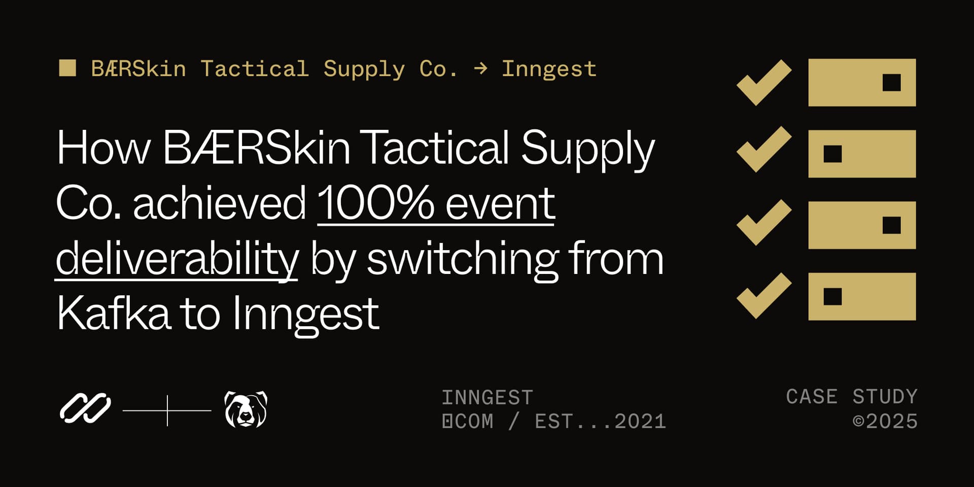 Featured image for Customer story: BÆRSkin Tactical Supply Co. blog post